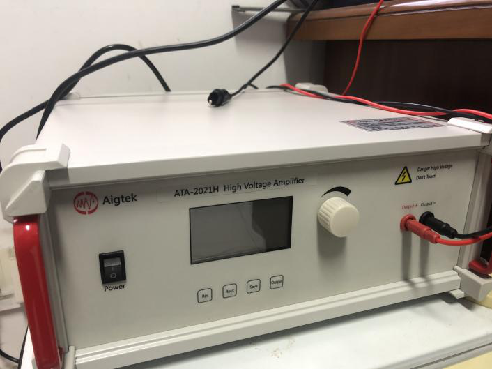 基于換能器的柔性電極實驗中電壓功率放大器的應用